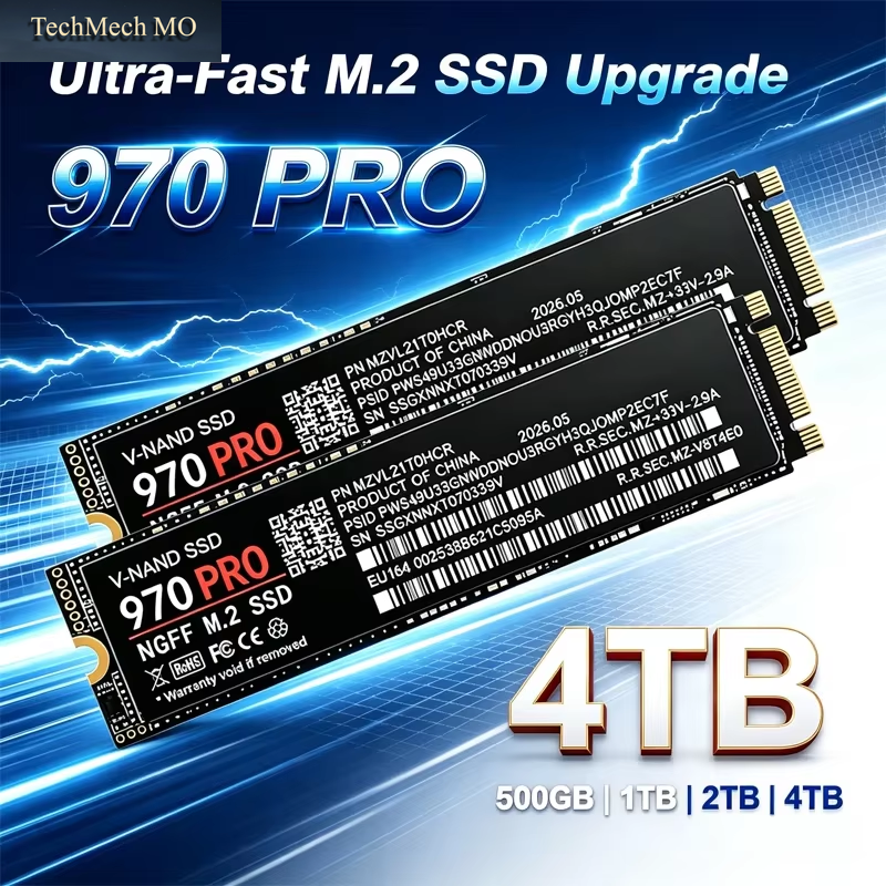 970 PRO M.2 2280 Solid State Drive High Performance Internal SSD 500GB 1TB 2TB 4TB Hard Disk for PC Laptop