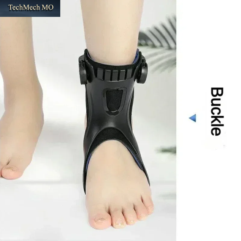 Drop Foot Brace Orthese Drop Foot Knöchelstütze Mit Bequemer Verstellbarer Schnalle Für Hemiplegie-Schlaganfallschuhe Beim Gehen