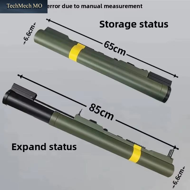 3D-Gedrucktes 1/1 M72 LAW Raketenwerfer-Modell - Amerikanische Panzerabwehr-Replik, Sammlerstück Für Militär-Enthusiasten Und Geschenk