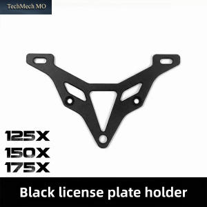 Kurze Heck-Kennzeichenhalterung Für ZONTES 125V/X 150X/V Nachrüstzubehör, Zerstörungsfreie Installation, Aluminiumlegierung.
