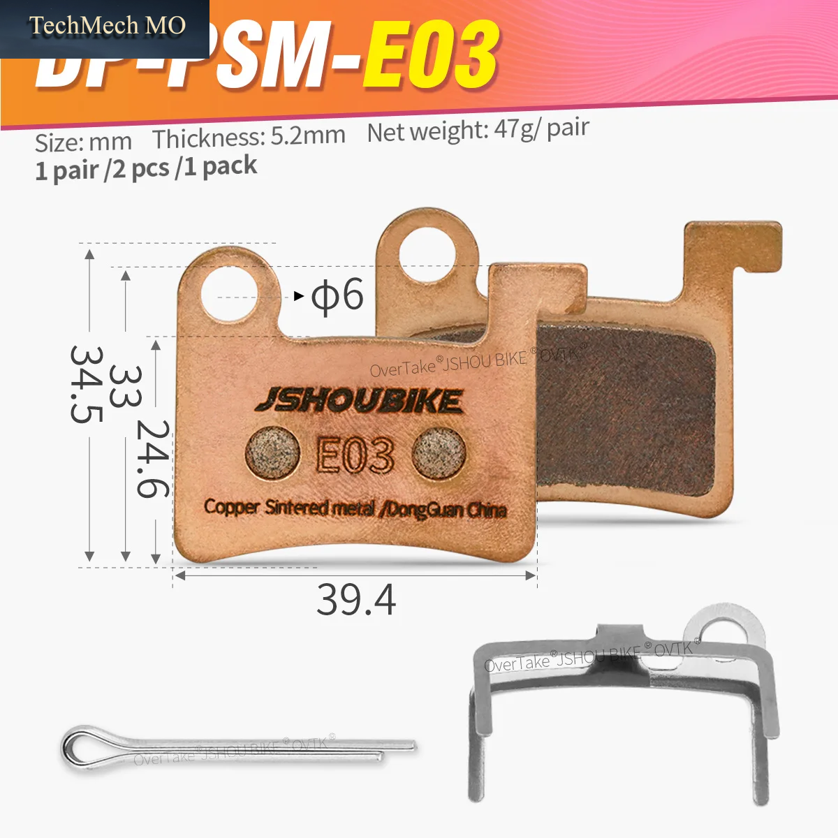 1/2/4/6/8/10 Paar Hydraulische Bremsbeläge Aus Gesintertem Metall Für DYISLAND LD-200PLUS, LD4X-600, LDX-300, E-BIKE, XOD D610 Fahrradteile