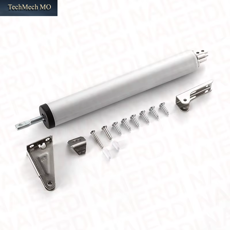 NAIERDI Automatische Tür Näher 35Kg Aluminium Legierung Weiche Schließen Verstellbare Gas Frühling 100 Grad Positionierung Stopp Tür Hardware