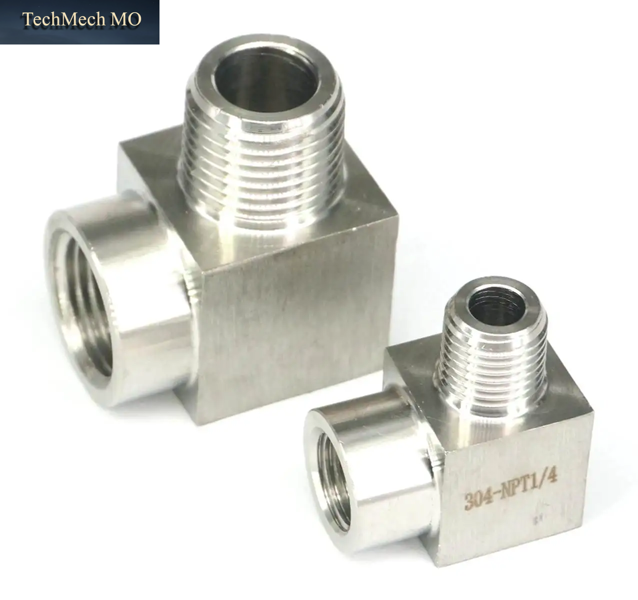 2800Psi 1/8 "1/4" 3/8 "1/2" NPT Weiblichen Zu Männlichen Elbow Fitting 304 Edelstahl Wasser Gas Öl