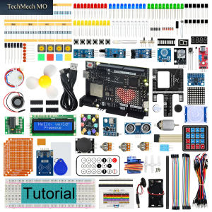 Freenove Komplettes Starter-Kit Für Arduino UNO R4 V5 Wifi Mini, Arm Cortex-M4, 4474 Seiten, Detailliertes Tutorial, 343 Artikel, 90 Projekte