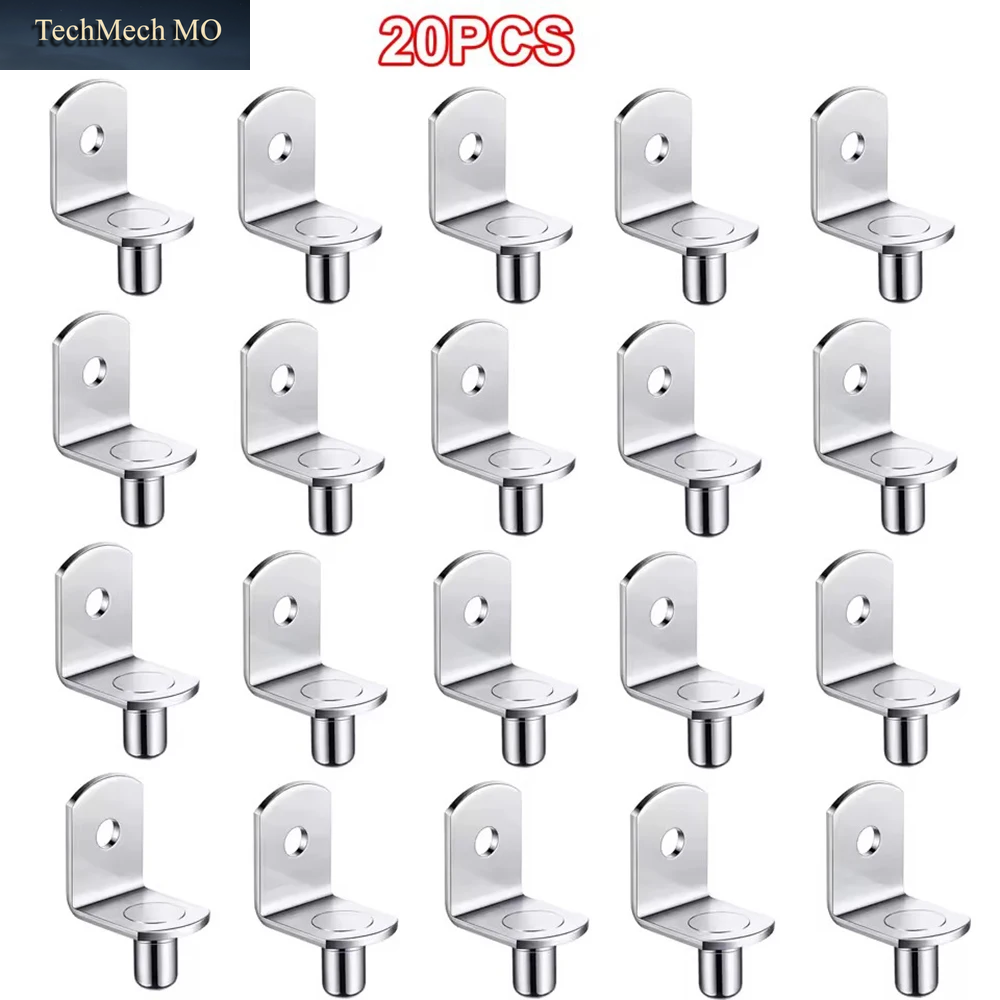 40 Stück Regalhalterungen Stützbolzen Heringe 5 Mm Metallstift Regale Seperator Möbelregal Wandhalterung Halter Für Schrank