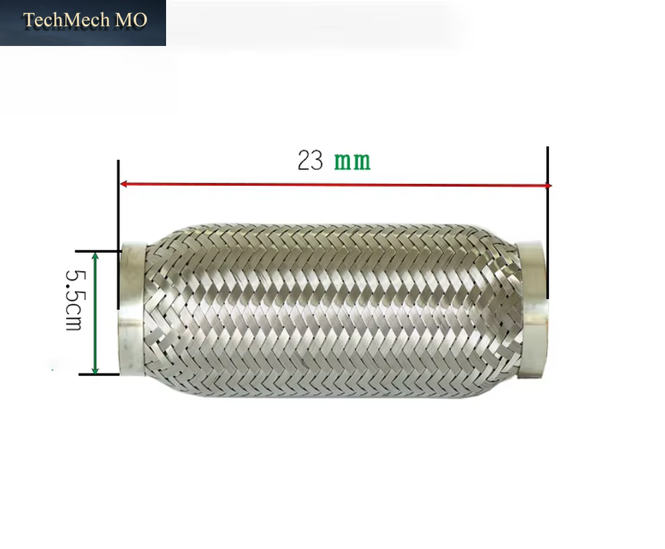 High Quality Stainless Steel Wire Braids Welded Flexible Exhaust Pipe Car Truck