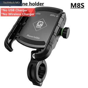 Motorrad Telefon Halter Schnelle USB Ladegerät Schnelle Drahtlose Aufladen Moto Motorrad Spiegel Stehen Handy Lenker Halterung Unterstützung