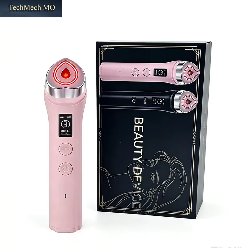 New Age-R Booster Pro 6-In-1 Gesichtspflegegerät Anti-Falten Schönheitsgerät EMS Mikrostrom-Lifting-Massagegerät Für Den Heimgebrauch