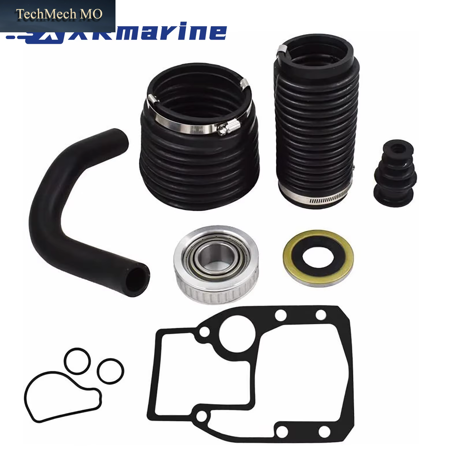 3854127 3850426 911826 3853807 Transom Seal Bearing Gimbal Bellows Kit for 86-93 OMC Cobra Penta SX 508105 3853807