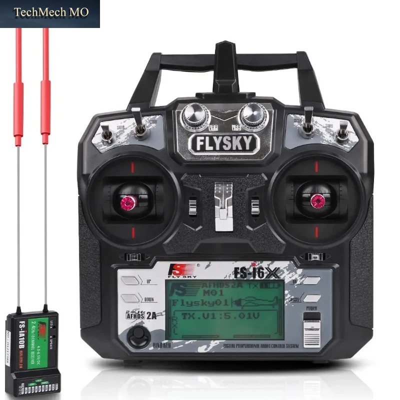 FLYSKY Fs-I6X 2,4G 6/10CH AFHDS 2A Radio RC Sender Mit IA6B Oder IA10B Empfänger Für RC Flugzeug Hubschrauber FPV Racing Drone