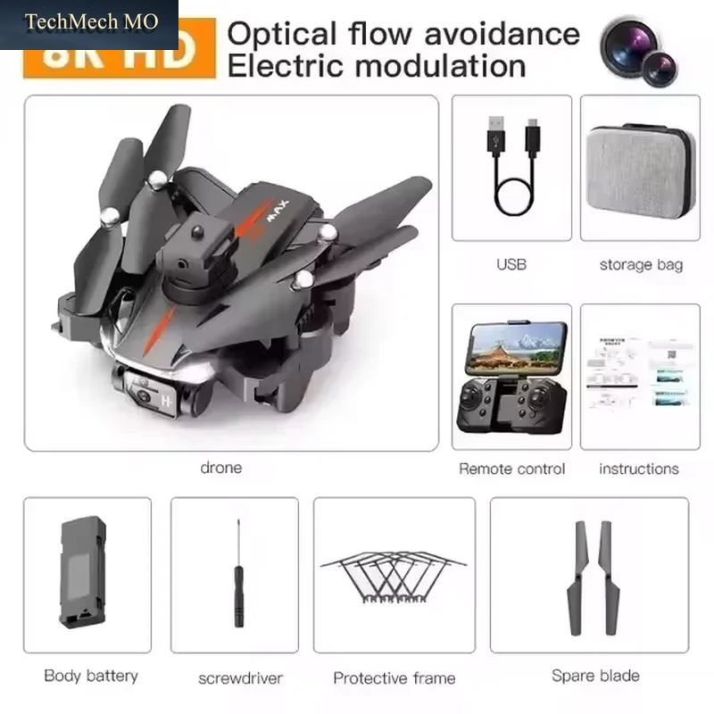 Neue P11 Max Gps-Drohne 8K HD 5G Professionelle Luftbildfotografie Doppelkamera Hindernisvermeidung Bürstenloser Quadrocopter 20000M 2026