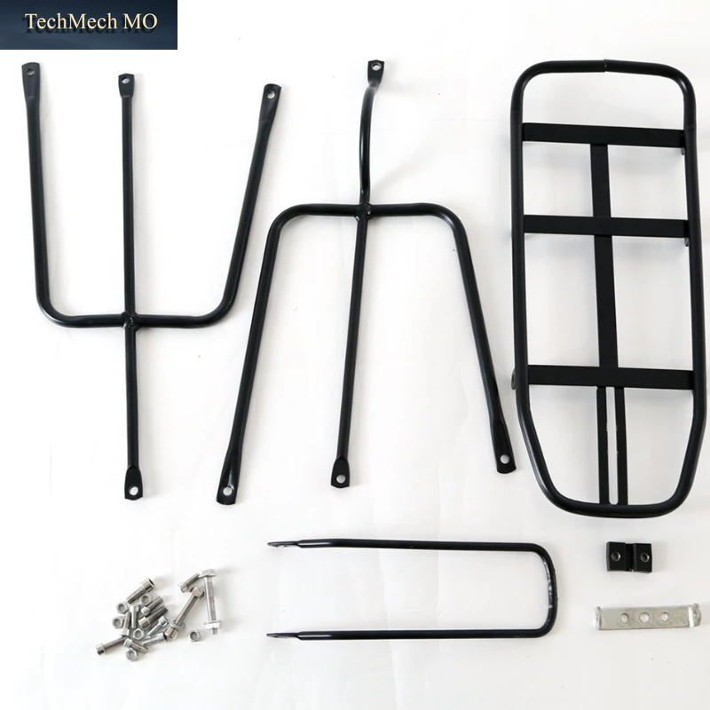 1PC Mountainbike Regal Aufhänger Disc Bremse V Bremse Regal Berg Fahrrad Hinten Sitz Split Verdickt Regal Fahrrad Zubehör