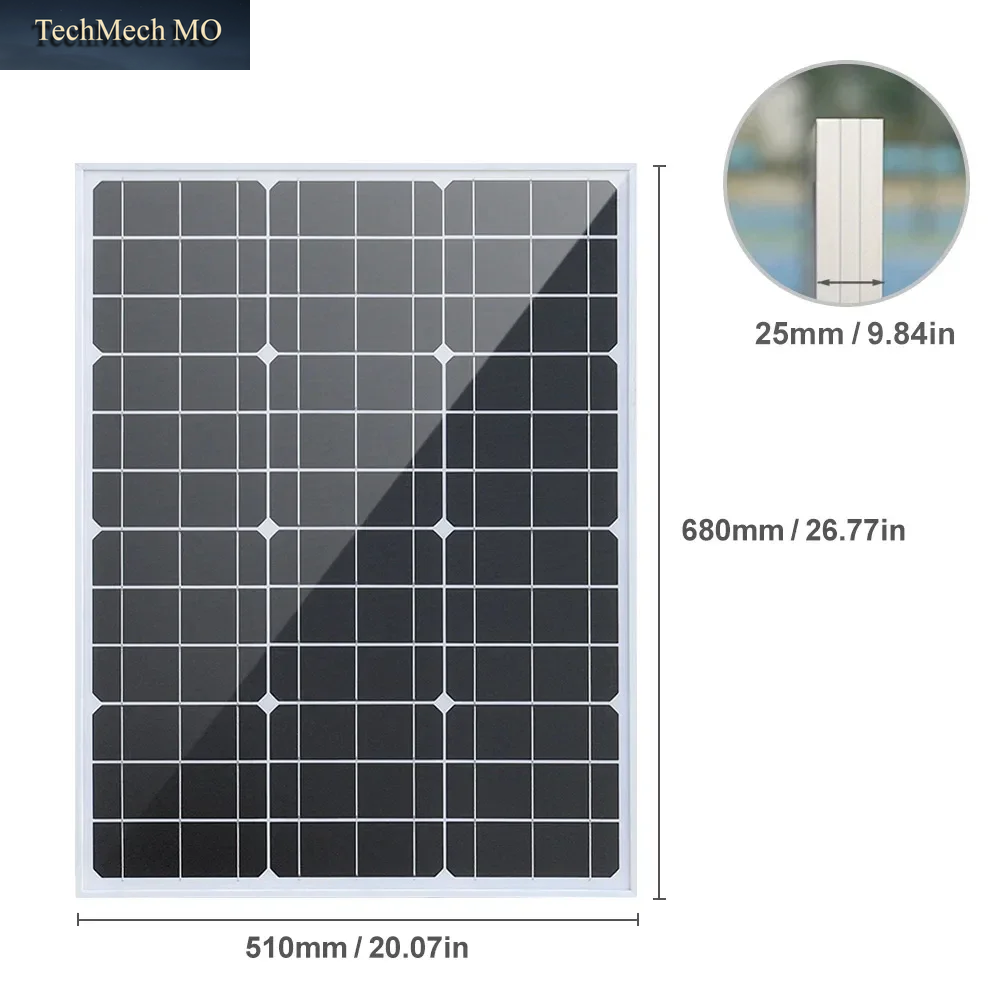 6000W3000W Solar Panel 18Vhohe Effizienz Starre Wasserdichte Power Bank Glas Lade Outdoor Solar Zellen Für Home Camping