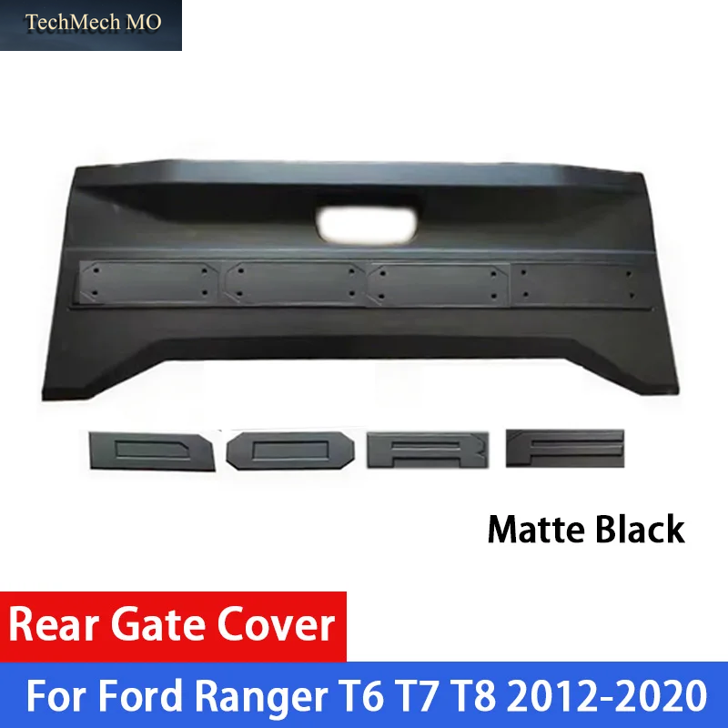 Hintere Türabdeckung Für Ford Ranger T6 T7 T8 2012–2020 Body Kit Außenteile Hintertürverkleidung Formteil Autozubehör