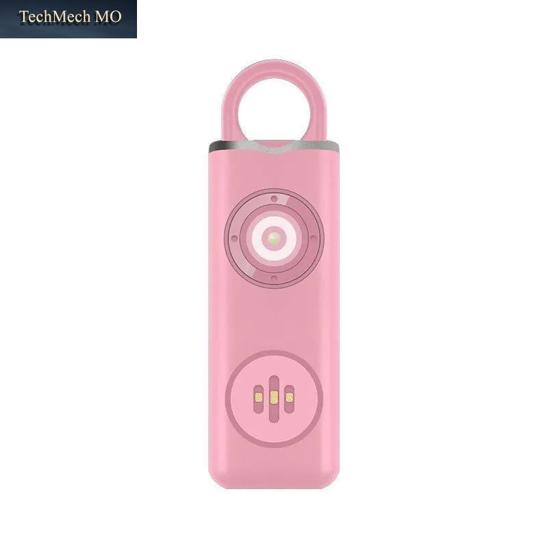 Die Originale Persönliche Sicherheits Sirene Für Frauen-130Db Sirene, Blitz & Schlüssel Anhänger 3 Pop Farben Af2004 Anti-Raub-Anruf Um Hilfe