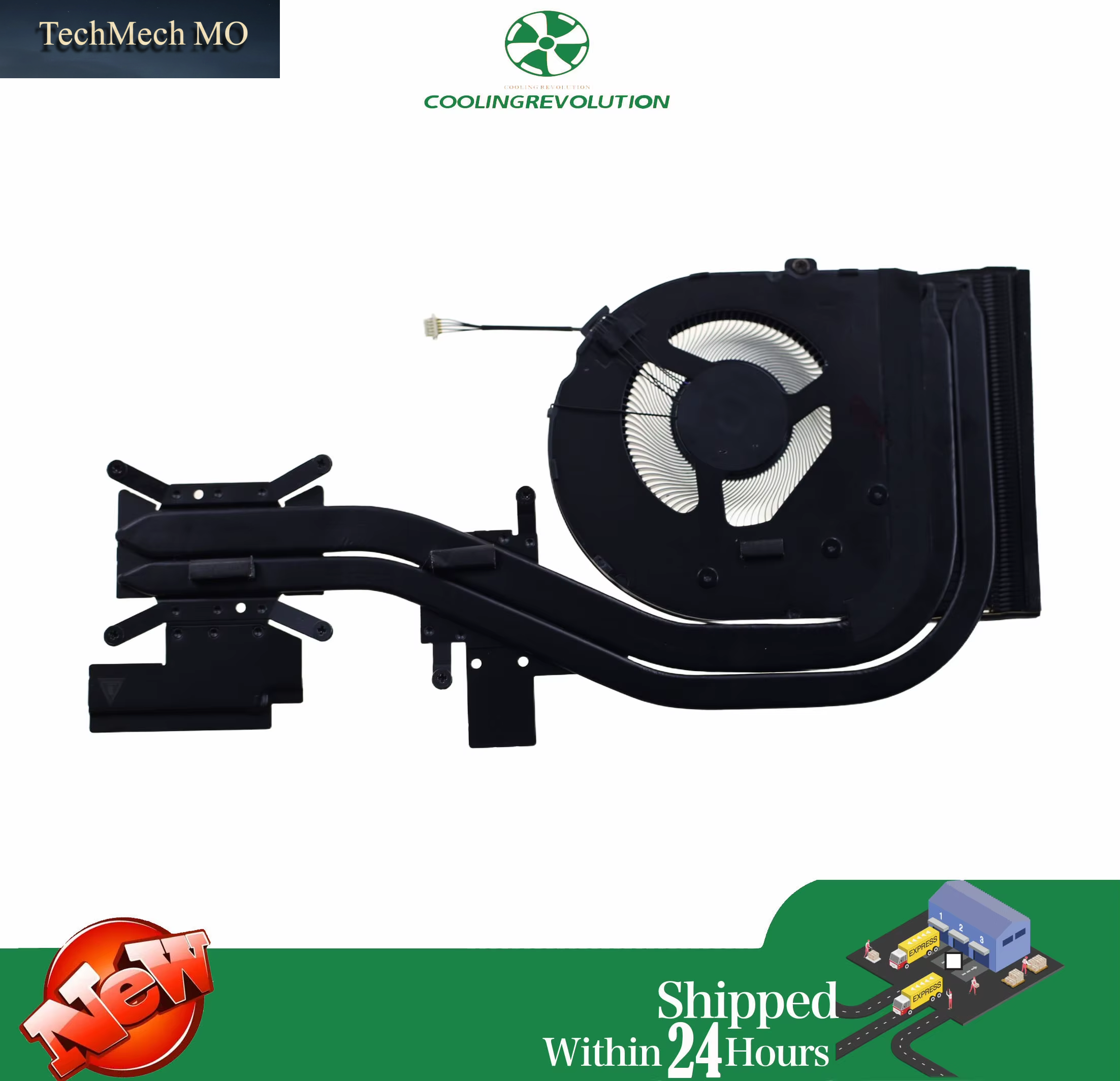 Laptop CPU Heat Sink Fan for Lenovo Thinkpad T16 Gen 2 P16S Gen 2 5H41B77369