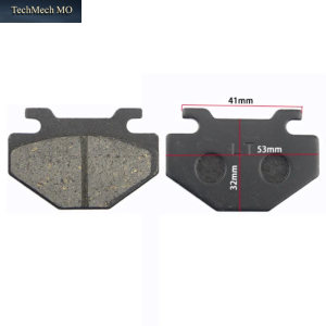 Paar Motorradbremsen Vorne Hinten Scheibenbremsbeläge Schuhe Für Roller Moped Honda LEAD