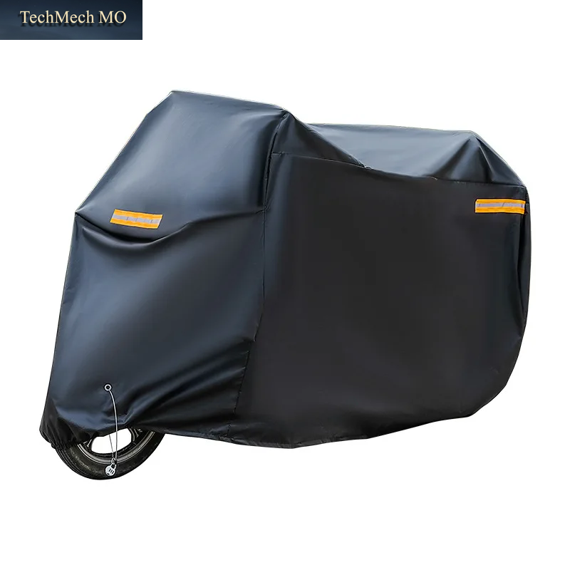 Dicke Oxford Motorrad Wasserdichte Abdeckung Universal Outdoor Schutz Staub Motorrad Regenschutz Sonnenschirm Staubdicht Uv-Schutz