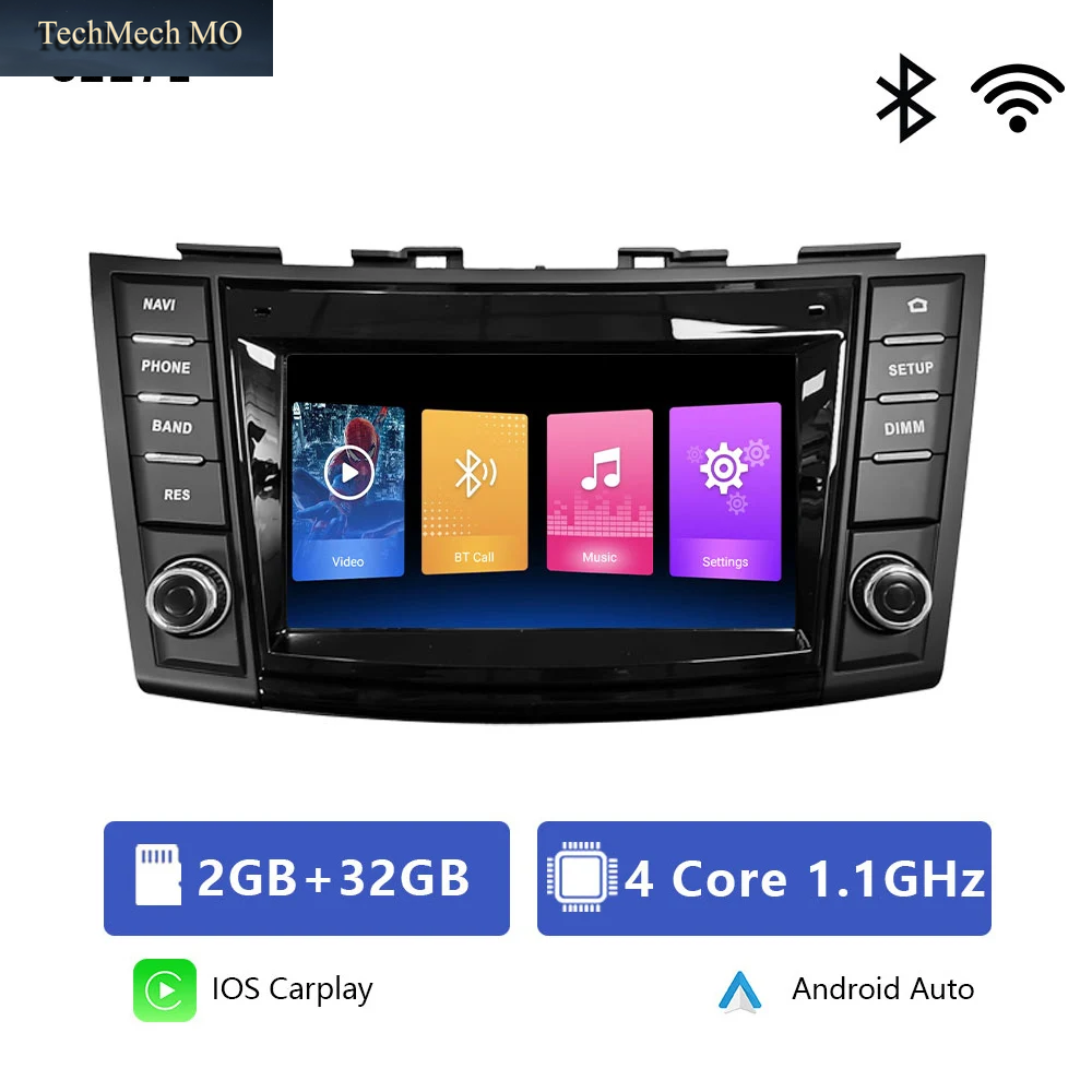 CHSTEK Android Radio Carplay Für Suzuki Swift 4 2011 2012 2013 2014 2015 2016 GPS WIFI BT Navigation Auto Multimedia Player