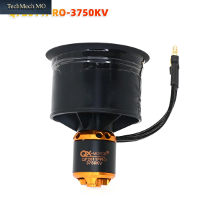 QX-MOTOR Neuer 50MM EDF 12-Blatt Impeller Mit QF2611 PRO Bürstenlosem Motor 60A ECS Für Ferngesteuerte Flugzeuge
