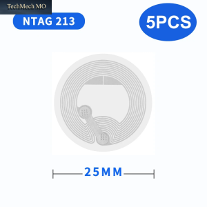 Nfc-Tags Selbstklebende Nfc-Aufkleber Chip Wiederbeschreibbare Ntag 213 215 216 Nfc-Tags 144 504 888 Bytes Für Universelle Nfc-Fähige Geräte