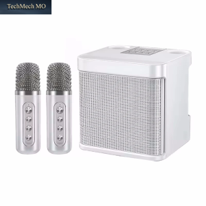 Karaoke Bluetooth Kabelloser Lautsprecher Mit Mikrofon Tragbare Anlage Caixa De Som Soundbox Musikbox Bluetooth Audio Coluna