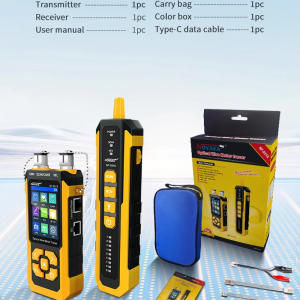NOYAFA NF-8518 Netzwerkkabeltester Kabeltracker Mit OPM VFL Poe Checker Messen Sie Die Länge Tester Kabelfinder Netzwerkwerkwerkzeuge