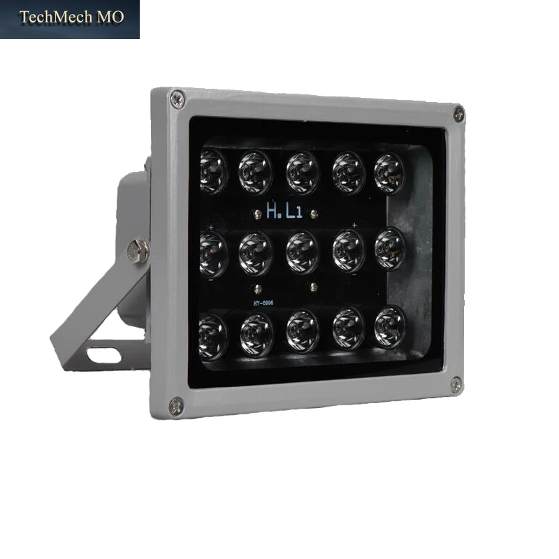 940Nm Und 850Nm Ir-Entfernungsbereich 15 Leds Ir-Illuminatoren Infrarotlicht LED Ir-Füllicht Für Cctv-Sicherheitskameras