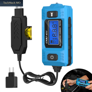 Kfz-Diagnosegerät 12V Stromkreisprüfer Mit Messbereich 0,01~19,99A Reparatur-Detektor Galvanometer Autozubehör