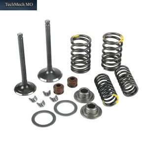 Motorrad Einlass Auslass Ventil Comp Federn Splinte Dichtung Assy Für Lifan LF 125 140 150Cc Horizontale Motor Dirt Pit Bike ATV