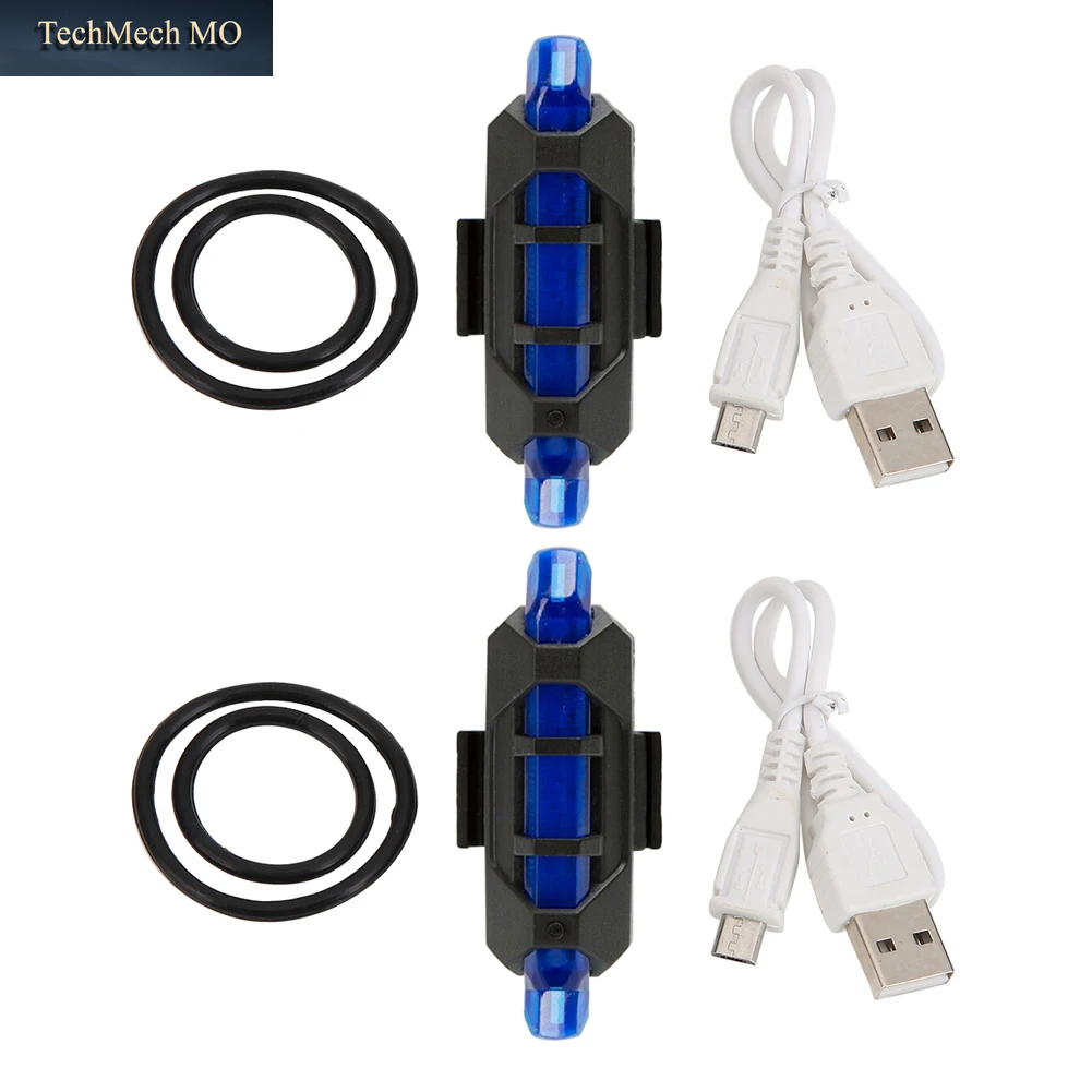 2 Stücke Elektrische Roller Warnleuchte Nacht Sicherheit Led Blitz Lampe Für M365 Pro