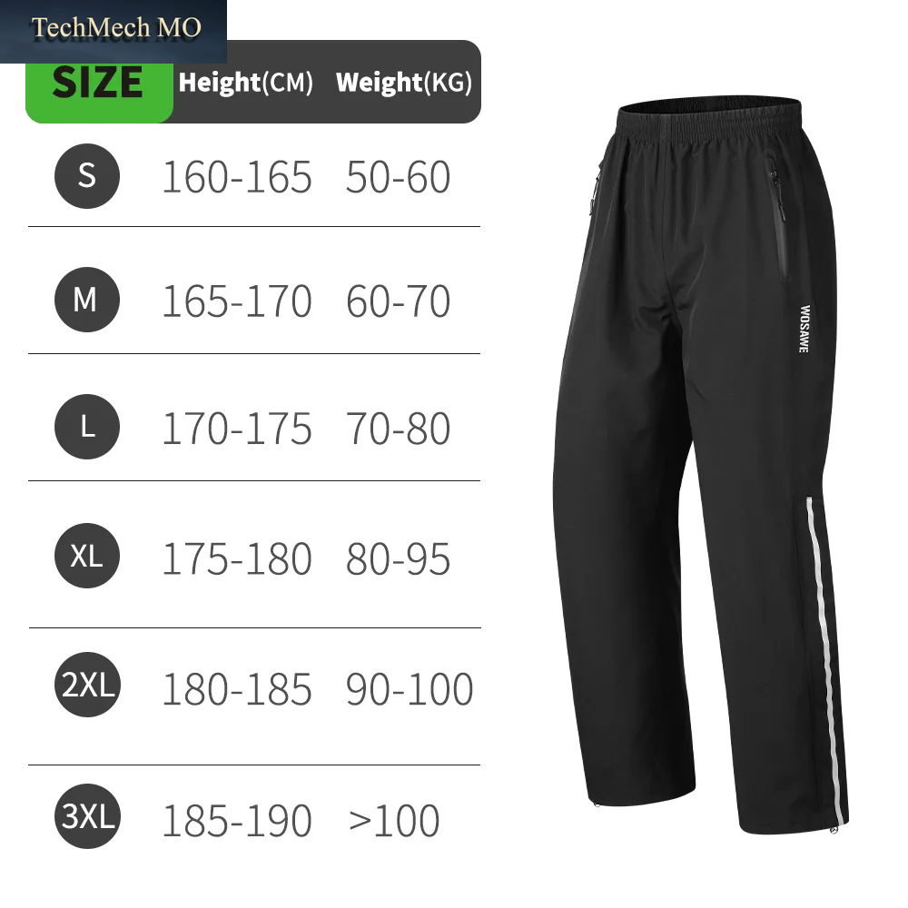 WOSAWE Motorrad-Regenmantel-Anzüge Für Herren Und Damen, Wasserdichte Regenjacke Und Hose, Reflektierend, Wandern, Motorradfahren, Angeln, Regenanzüge