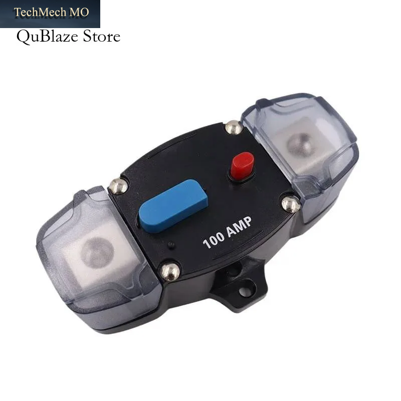 Auto-Reset-Leistungsschalter 50A 60A 80A 100A 150A 200A 250A 300A 12-48V DC Für Auto-Lkw-Audiosysteme Überstromschutz
