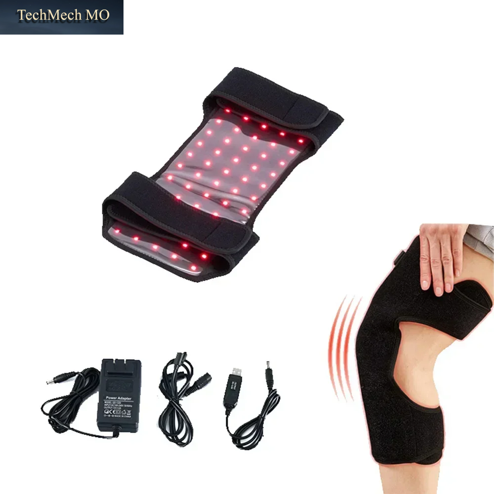 Knie-Led-Rotlichttherapie-Pad, Infrarot-Deckenleuchte Zur Linderung Von Knieschmerzen, Körperentspannung, Tragbares Gerät Für Den Heimgebrauch