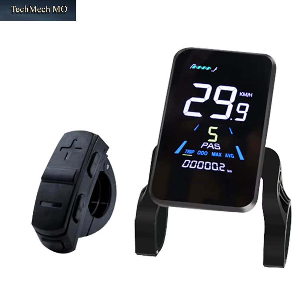 YOLIN YL81F Ebike LCD Display 36V-52V Elektrische Fahrrad Bedienfeld Meter Fahrrad Zubehör Für Elektrische Roller