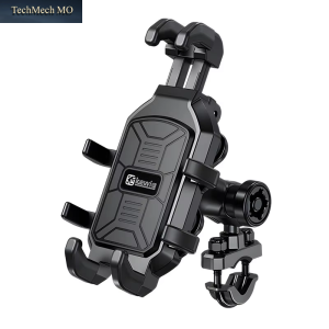 Motorcycle Phone Holder High Quality Vibration Dampener Motorbike Navigation Bracket Anti-Shake Bike Motorcycle Mobile Stand