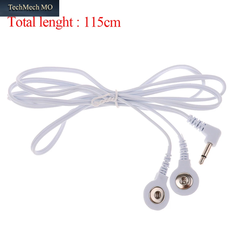 2/4 Taste 2/4Pin Elektro Elektrode Blei Elektrische Schock Drähte Kabel Für Massager Verbindung Kabel Massage Und Entspannung