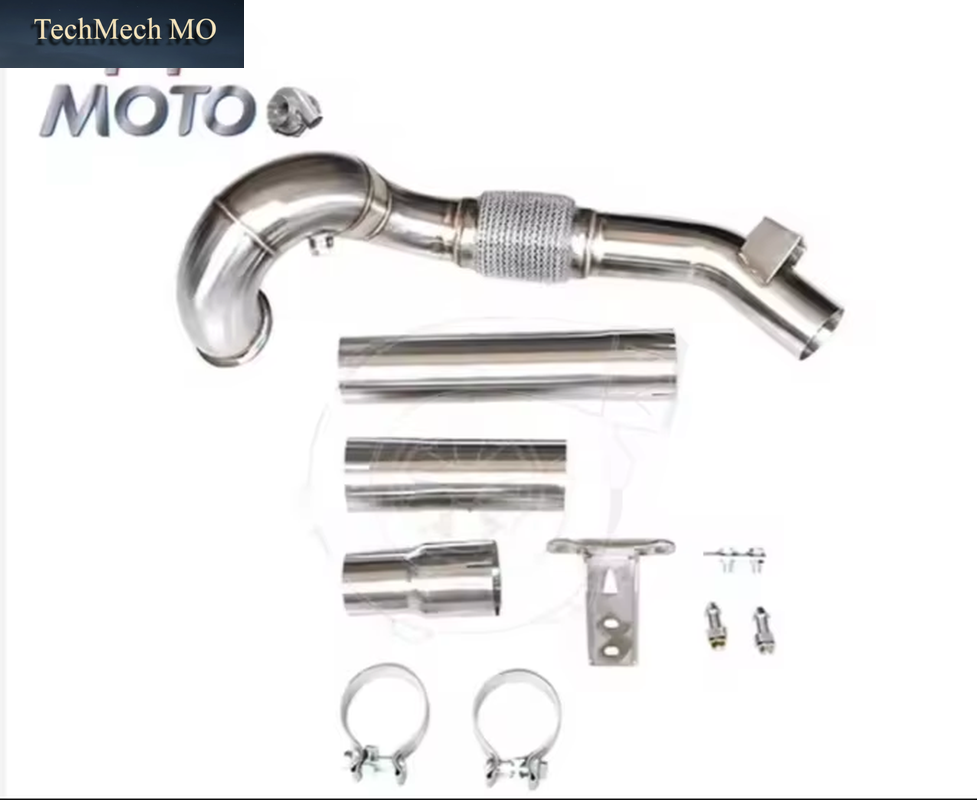 For Golf MK7 MK7.5 Gtl/ Seat Leon Cupra 5F/RS 5E TFSI/A3 1.8T 2.0T Downpipe, 3.5 INCH 13+ Fit LHD&RHD