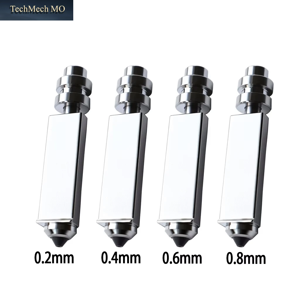0,25 0,4 0,6 0,8Mm Hot-End-Kit Keramik-Zirkonia-Kühlkörper Mit Dehnungsmesser Passend Für Kobra X 3D-Drucker Hotend-Baugruppe