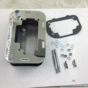 FAJS AIR Air Cleaner for EMPI WEBER Dellorto CARB Carburetor 32/ 36 DGEV DGV DGAV 38DGES DGAS CHROME AIR FILTER 65Mm