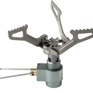 -3000T Titanium Mini Camping Gas Burners 25G One-Piece Pocket Stove Outdooor Hiking Folding Cooking Furnace Portable 