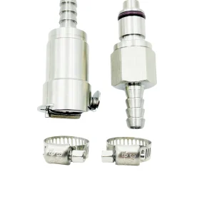 6MM/8MM/90 Degree 304 Stainless Steel Motorcycle Oil Pipe Quick Release Joint Trailer Brake Pipe Air Pipe Quick Release Joint ﻿
