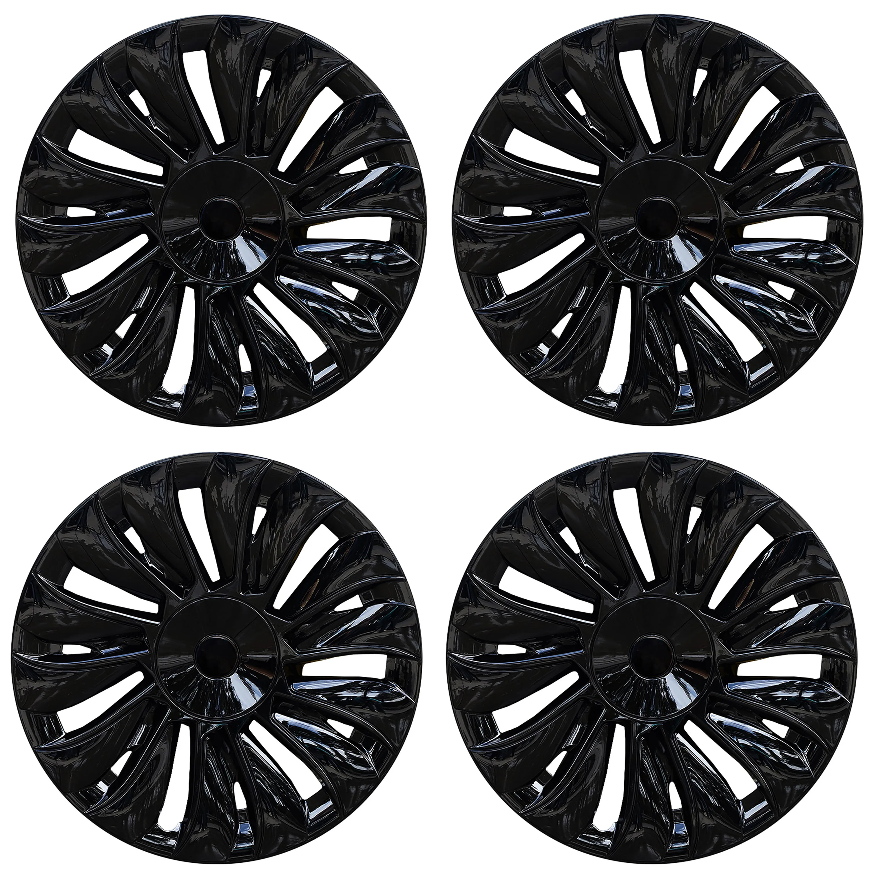 4PCS Hubcap Car Replacement Performance Wheel Cap Automobile for Tesla Model Y 19 Inch Hubcap Full Cover Accesorios 2020-2024
