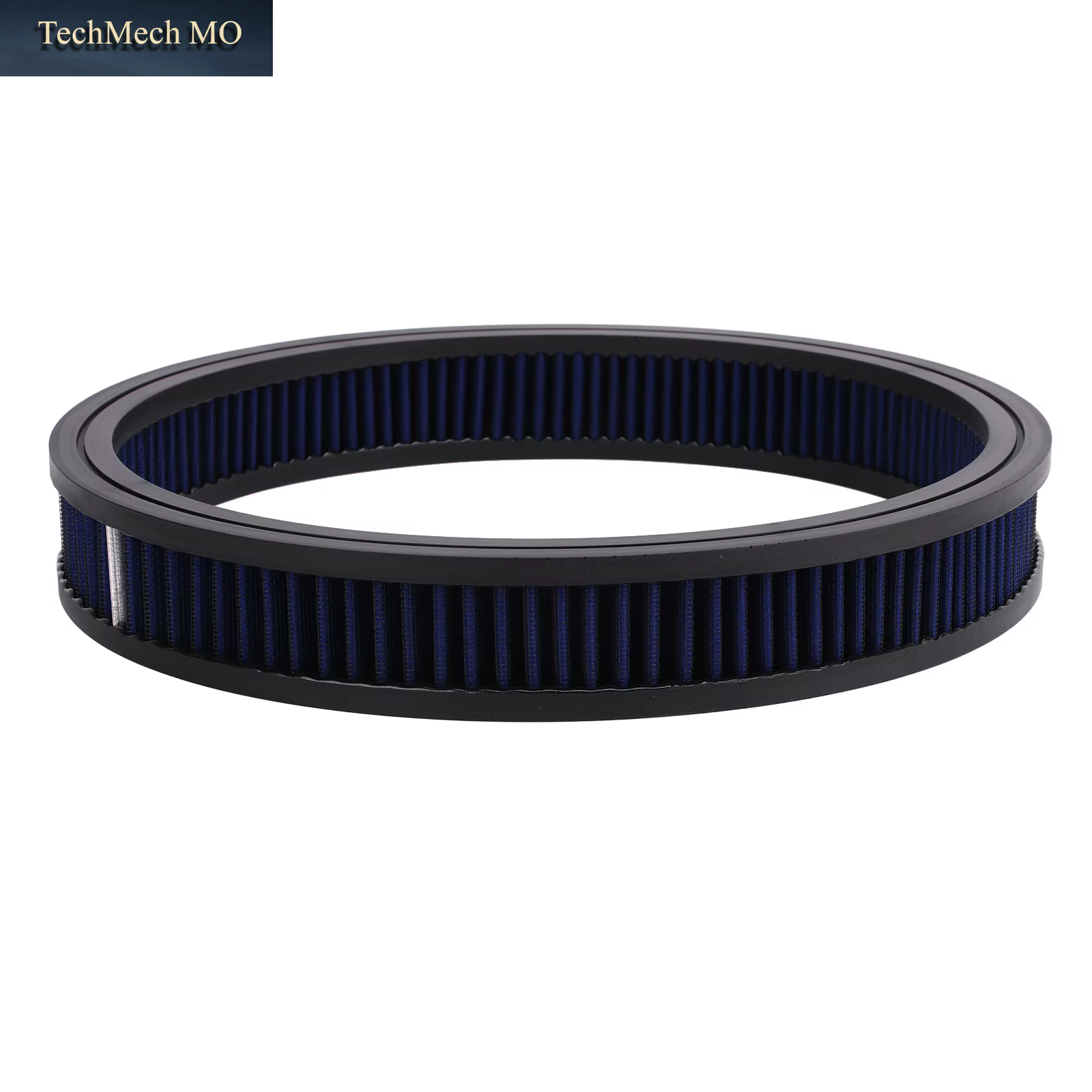 High Flow round Air Filter Element Washable Reusable Air Cleaner Intake Filter Element Replacement for Hot Rod 14X2In Air Filter