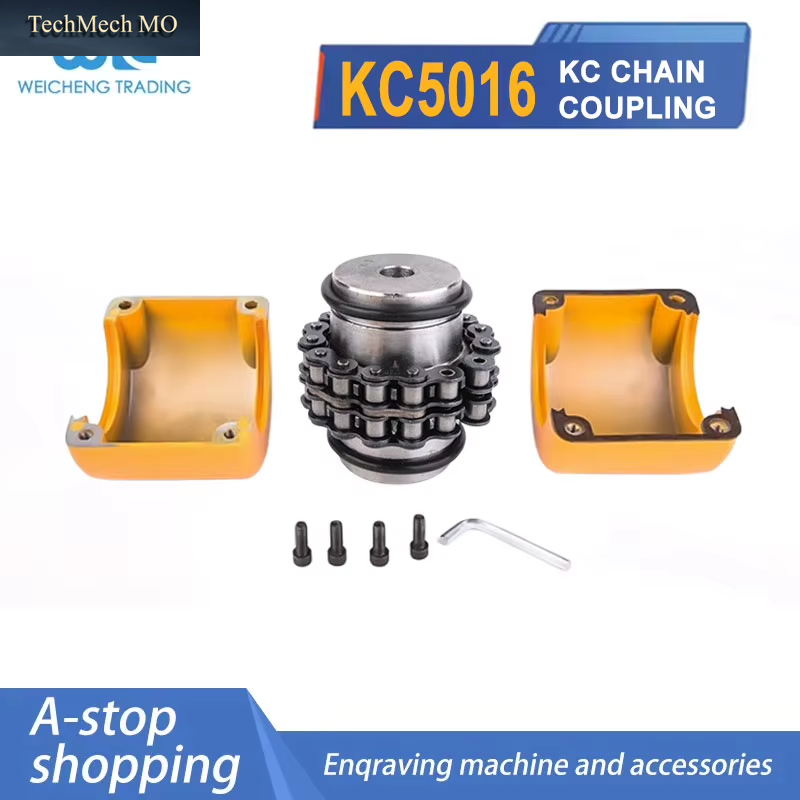 Not Blackened Shell Type KC5016 16-40 KC Chain Coupling Standard Hole Coupler Sprocket Couplings and Other Finished Hole