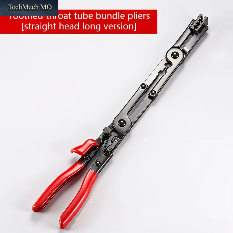 Adjustable Clamp Tool for Automotive Hose Pipes Reach Hose Clamp Pliers Fuel Oil Water Hose Auto Repair Tool