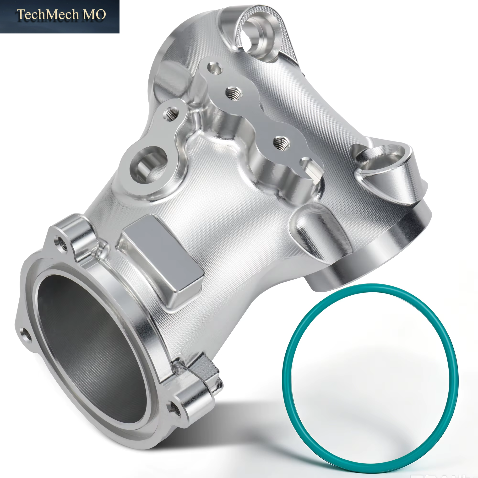 CNC 6061 Aluminum M8 Intake Manifold for Harley 2018-Later Softail and 2017-Later Touring High Flow 55MM Intake Manifold