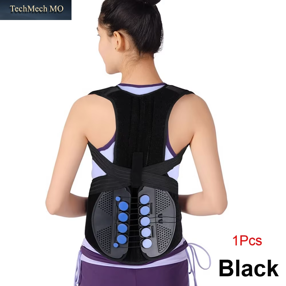 Pulley Posture Corrector Back Brace Shoulder Lumbar Support Belt Humpback Prevent Body Straighten Slouch Compression Pain Relief