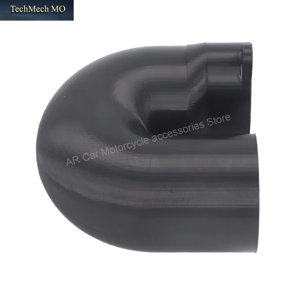 180 ° 80Mm MAF Luftmengenmesser-Adapter Für BMW M47 M57 Sport-Luftansaugung Oval Auf Rund-Auslass