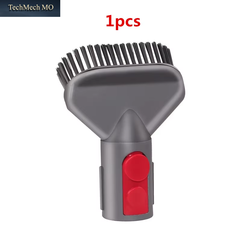 Cleaning Tool Flat Suction Nozzle Mattress Brush round Brush Soft Brush Suitable for Dyson V7 V8 V10 V11 V15 Vacuum Cleaner